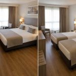 Confronto tra camera matrimoniale e camera twin in hotel