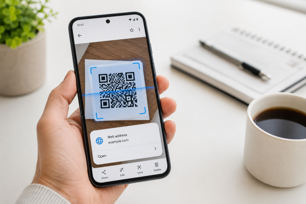 leggere qr code da foto smartphone
